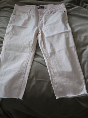 Newport Pale Pink Cropped Jeans
